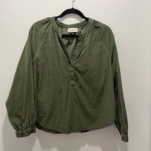 Universal Thread Forest Green Blouse